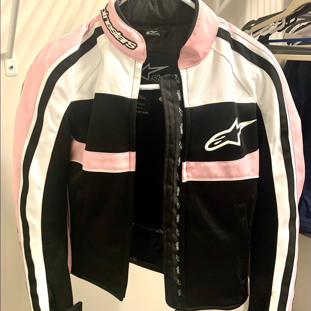 Woman’s motorcycle jacket Alpine Star